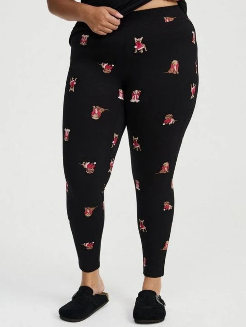 Torrid Black Dog Printed Leggings - New
